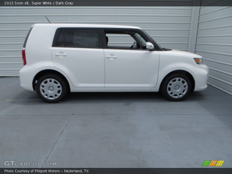 Super White / Dark Gray 2013 Scion xB