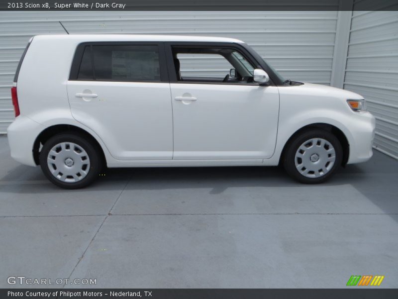 Super White / Dark Gray 2013 Scion xB