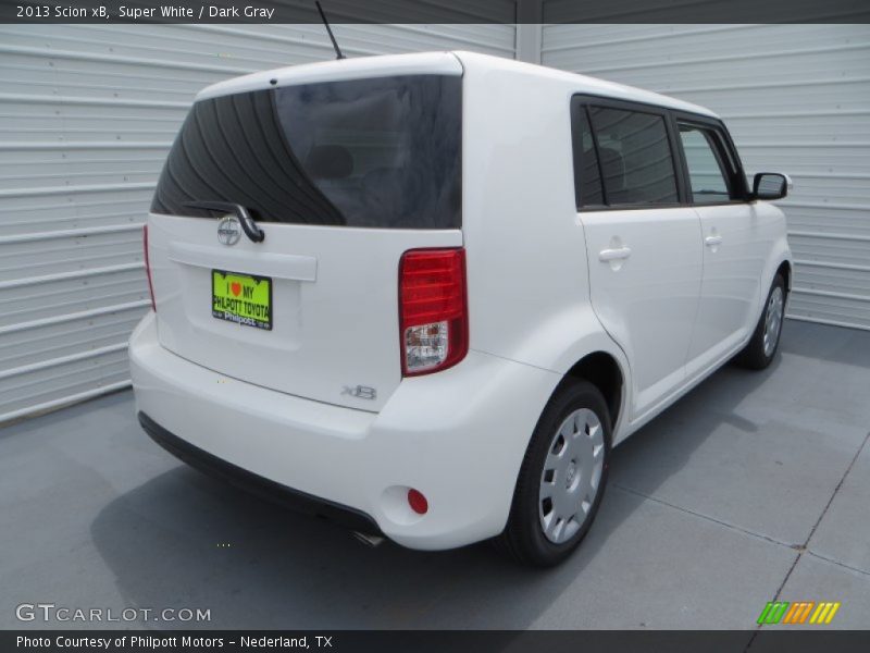 Super White / Dark Gray 2013 Scion xB