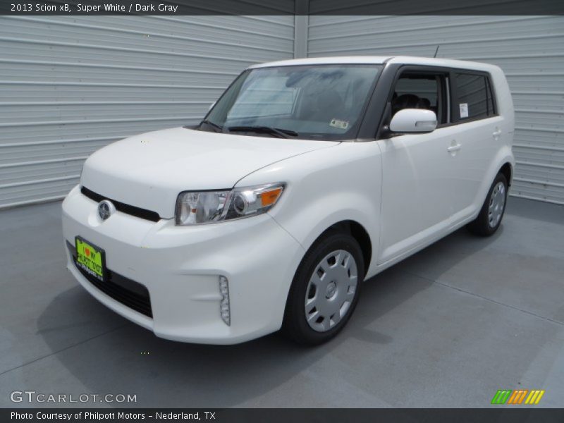 Super White / Dark Gray 2013 Scion xB