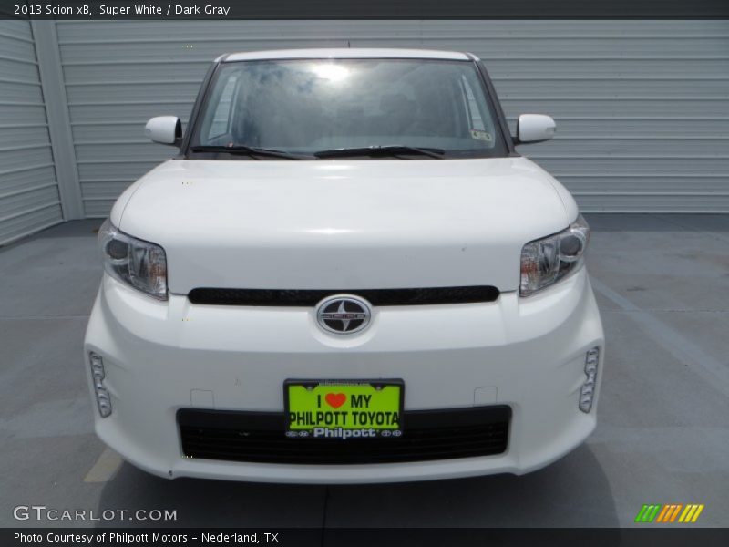 Super White / Dark Gray 2013 Scion xB