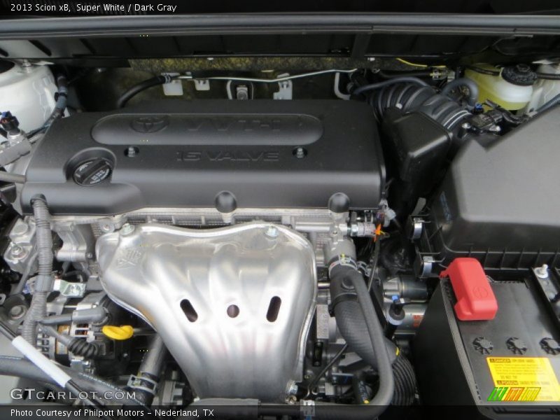  2013 xB  Engine - 2.4 Liter DOHC 16-Valve VVT-i 4 Cylinder