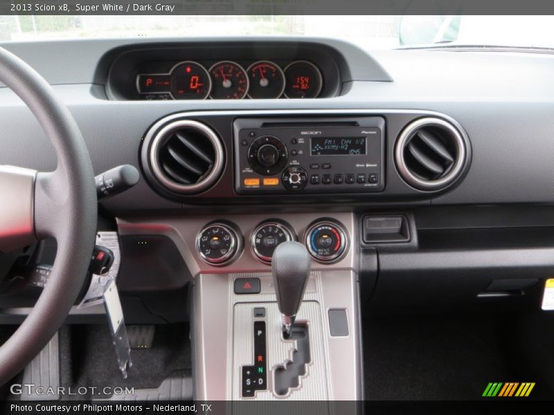 Dashboard of 2013 xB 