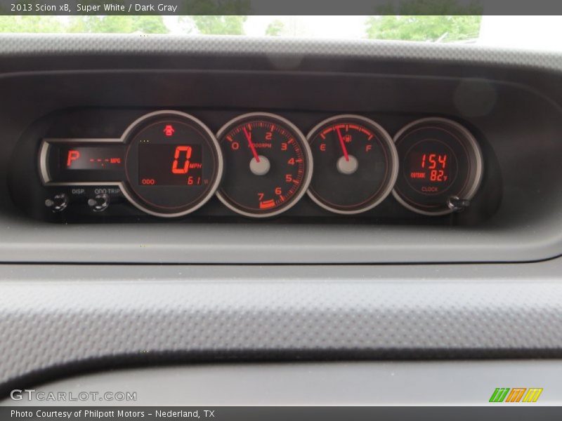  2013 xB   Gauges