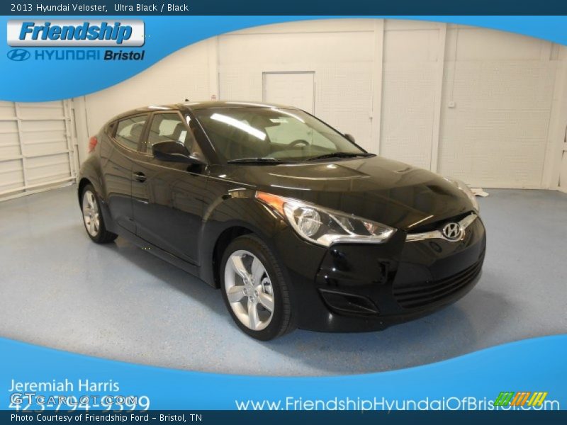 Ultra Black / Black 2013 Hyundai Veloster