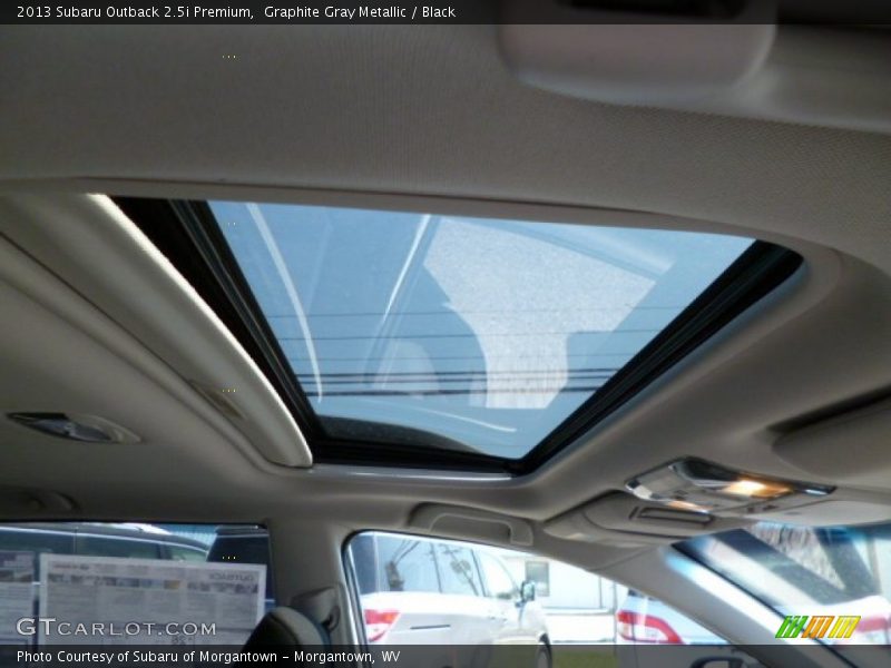 Graphite Gray Metallic / Black 2013 Subaru Outback 2.5i Premium