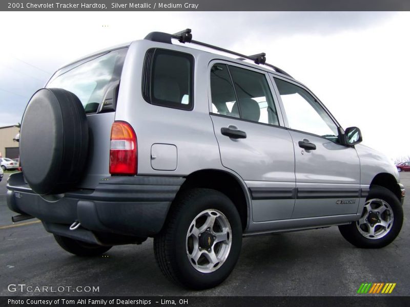 Silver Metallic / Medium Gray 2001 Chevrolet Tracker Hardtop