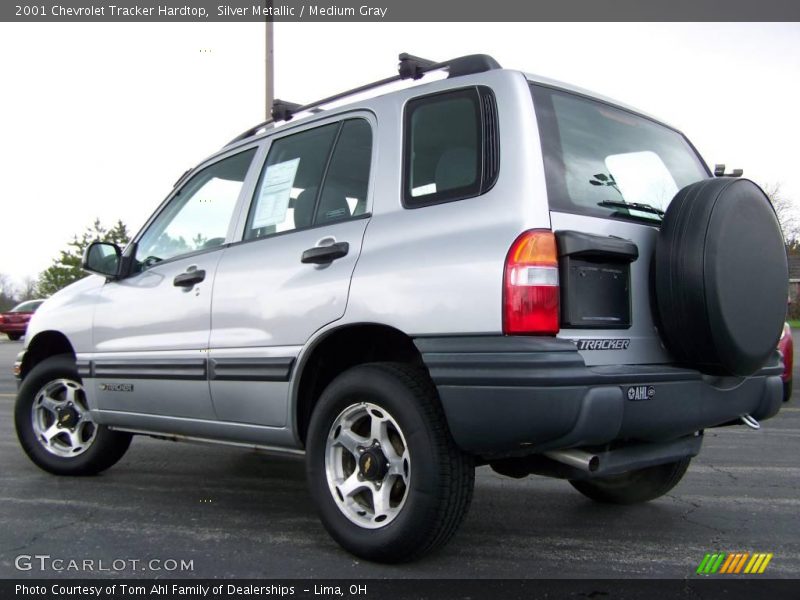Silver Metallic / Medium Gray 2001 Chevrolet Tracker Hardtop