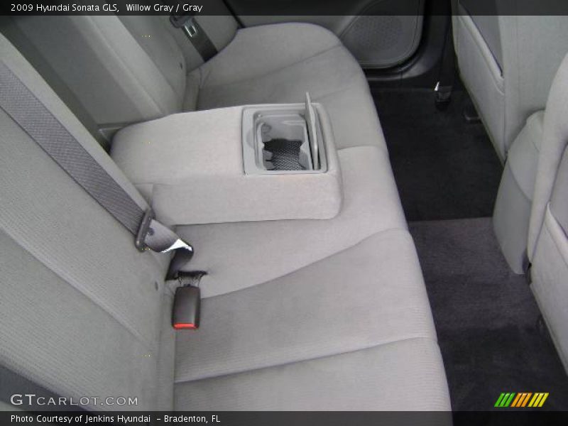 Willow Gray / Gray 2009 Hyundai Sonata GLS
