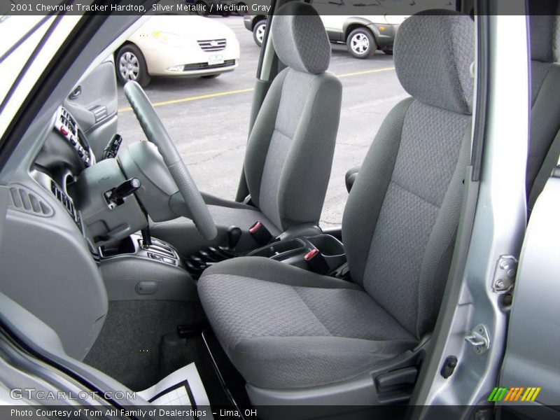 Silver Metallic / Medium Gray 2001 Chevrolet Tracker Hardtop