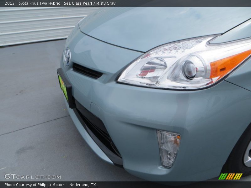 Sea Glass Pearl / Misty Gray 2013 Toyota Prius Two Hybrid