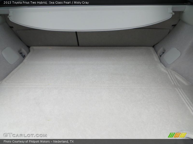Sea Glass Pearl / Misty Gray 2013 Toyota Prius Two Hybrid