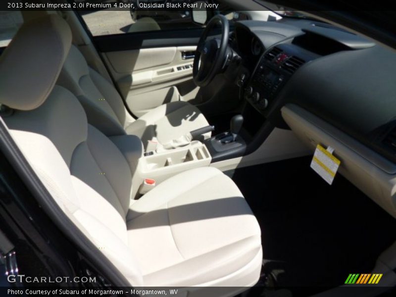 Obsidian Black Pearl / Ivory 2013 Subaru Impreza 2.0i Premium 4 Door