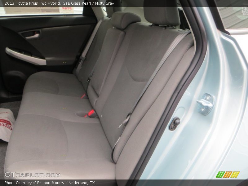 Sea Glass Pearl / Misty Gray 2013 Toyota Prius Two Hybrid