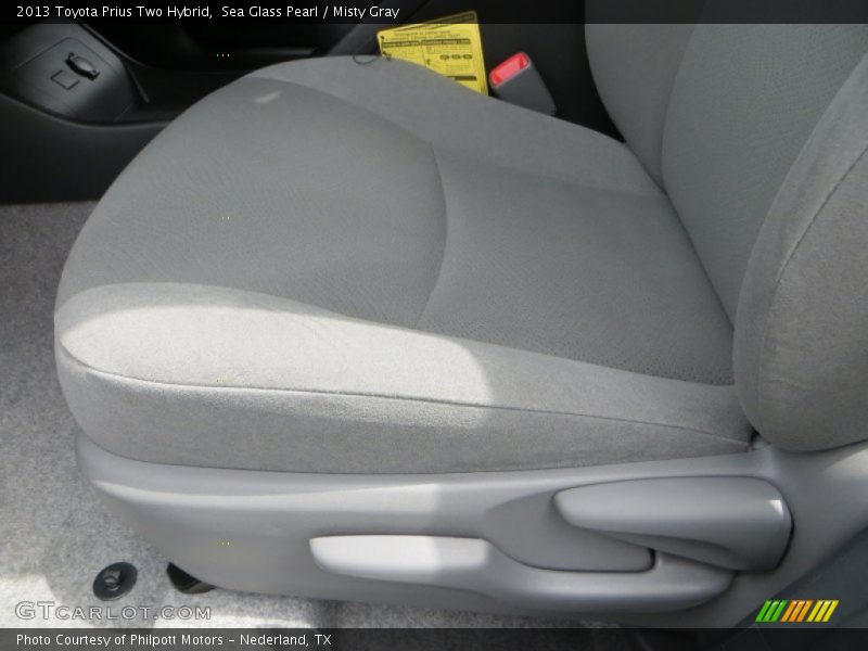 Sea Glass Pearl / Misty Gray 2013 Toyota Prius Two Hybrid