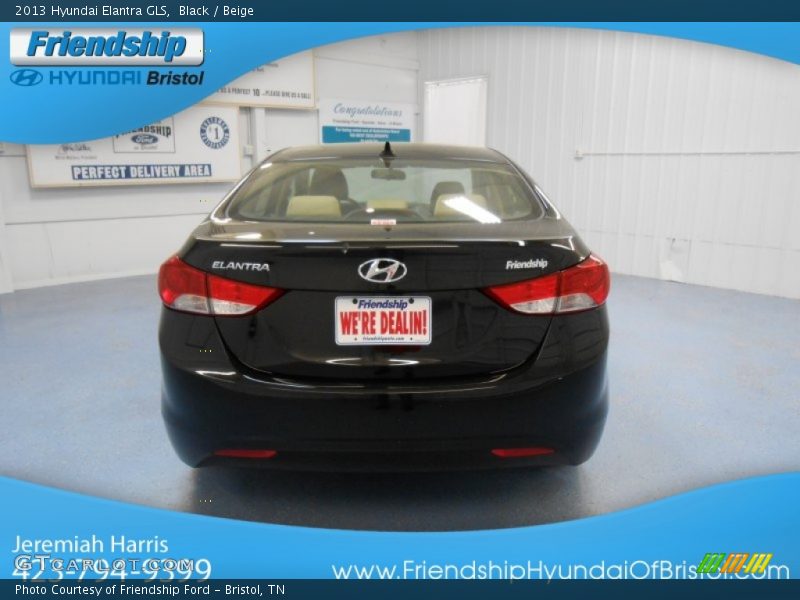 Black / Beige 2013 Hyundai Elantra GLS