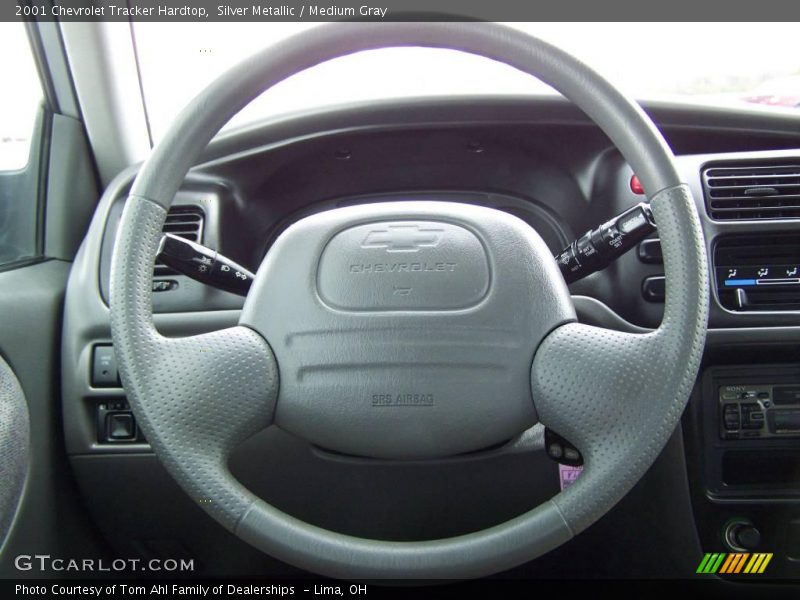 Silver Metallic / Medium Gray 2001 Chevrolet Tracker Hardtop