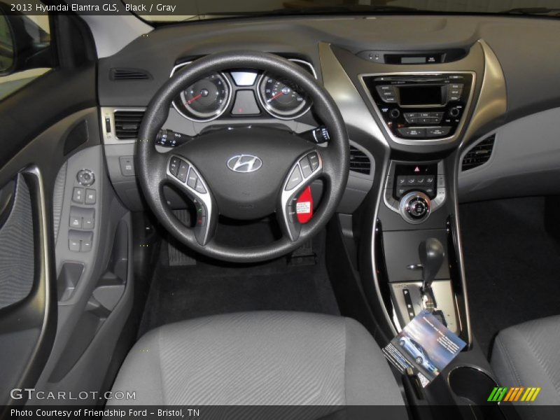 Black / Gray 2013 Hyundai Elantra GLS