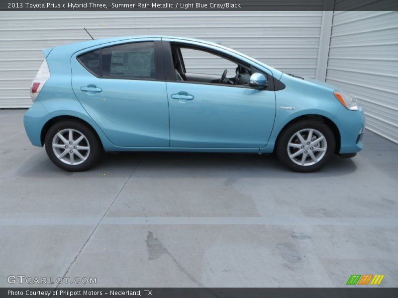  2013 Prius c Hybrid Three Summer Rain Metallic
