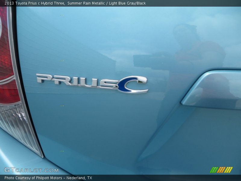  2013 Prius c Hybrid Three Logo