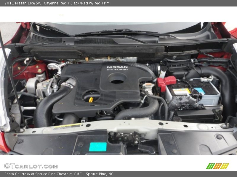  2011 Juke SV Engine - 1.6 Liter DIG Turbocharged DOHC 16-Valve 4 Cylinder