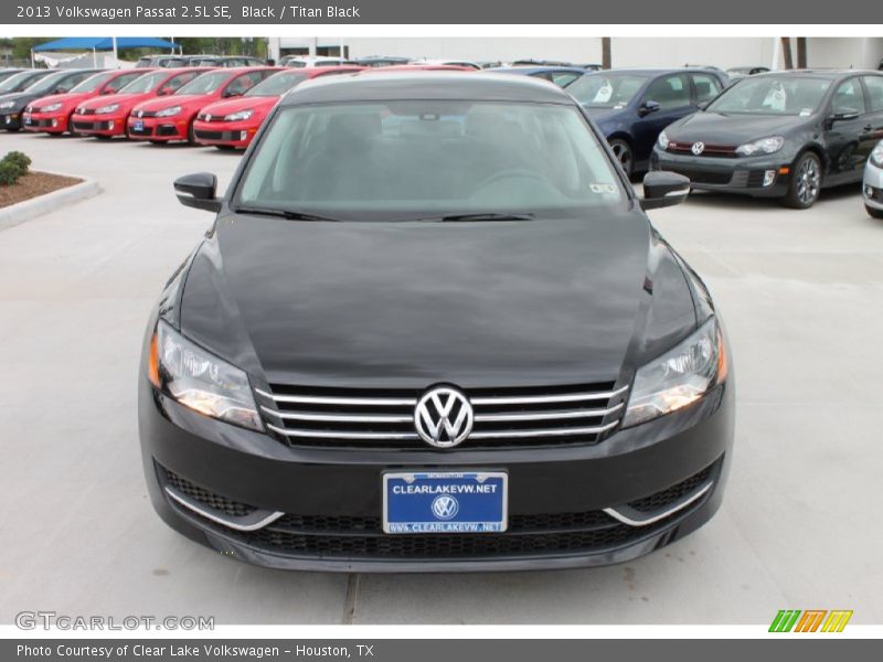 Black / Titan Black 2013 Volkswagen Passat 2.5L SE