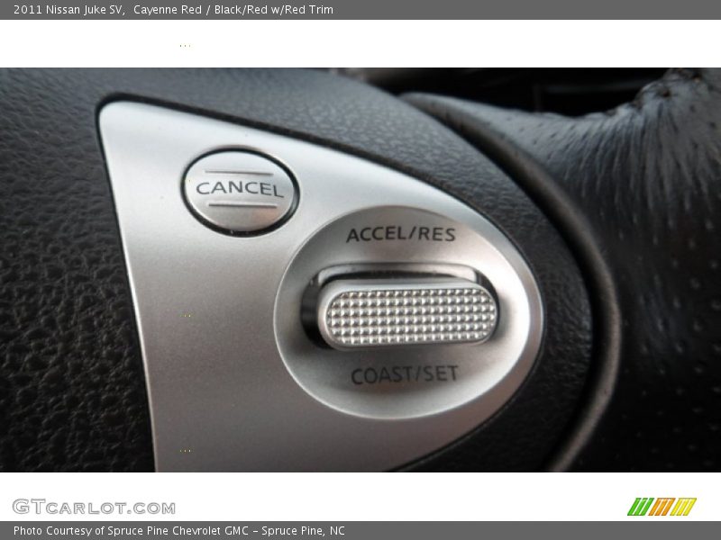 Controls of 2011 Juke SV