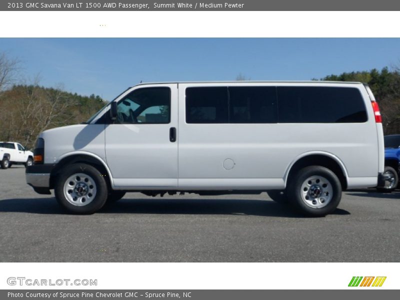  2013 Savana Van LT 1500 AWD Passenger Summit White