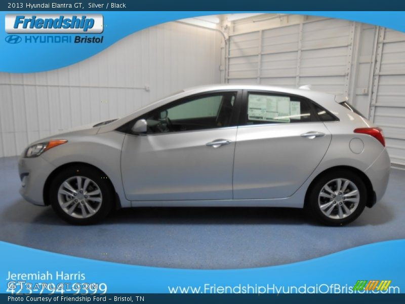 Silver / Black 2013 Hyundai Elantra GT