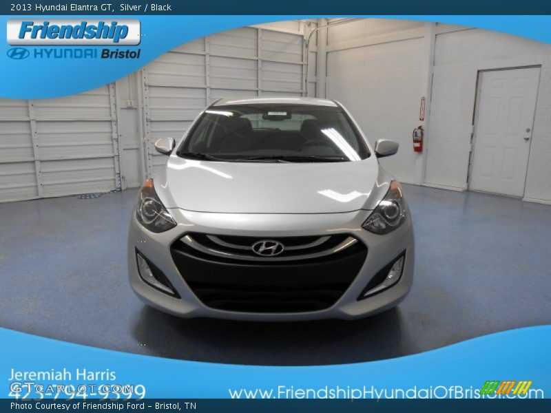 Silver / Black 2013 Hyundai Elantra GT