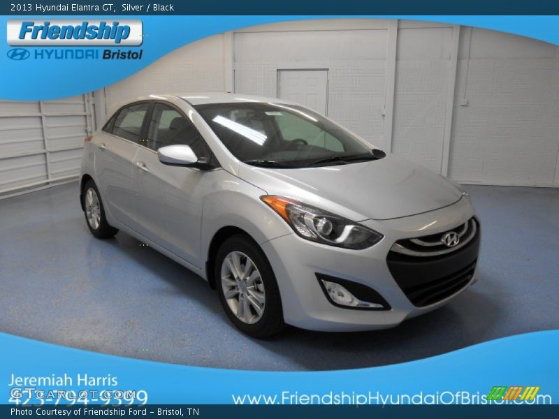 Silver / Black 2013 Hyundai Elantra GT