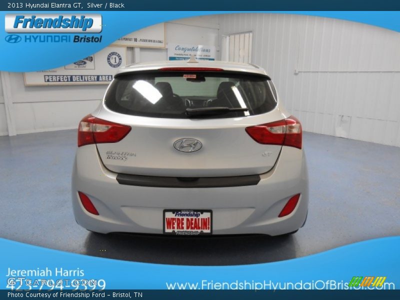 Silver / Black 2013 Hyundai Elantra GT