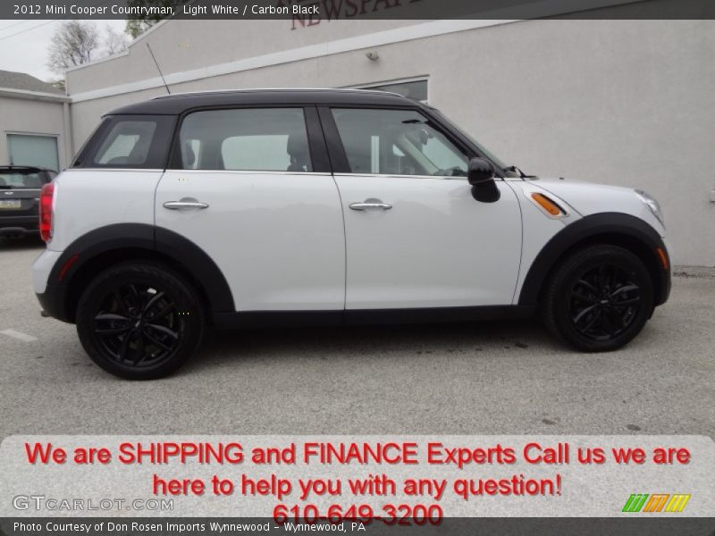 Light White / Carbon Black 2012 Mini Cooper Countryman
