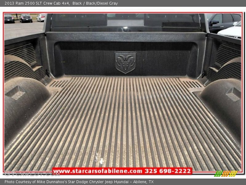 Black / Black/Diesel Gray 2013 Ram 2500 SLT Crew Cab 4x4