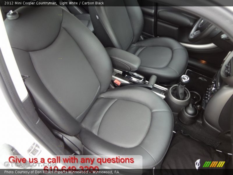 Light White / Carbon Black 2012 Mini Cooper Countryman