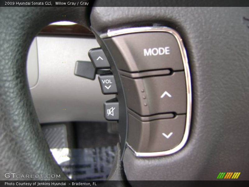 Willow Gray / Gray 2009 Hyundai Sonata GLS