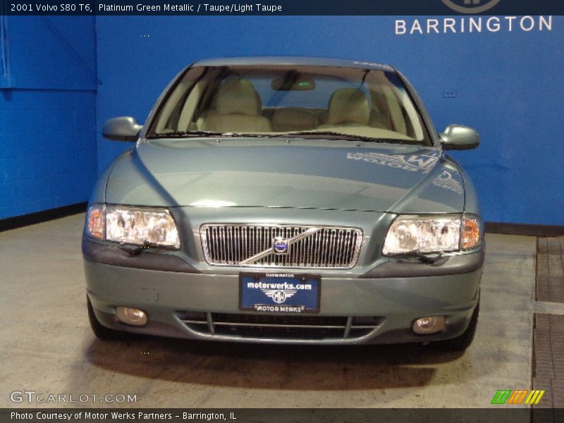 Platinum Green Metallic / Taupe/Light Taupe 2001 Volvo S80 T6