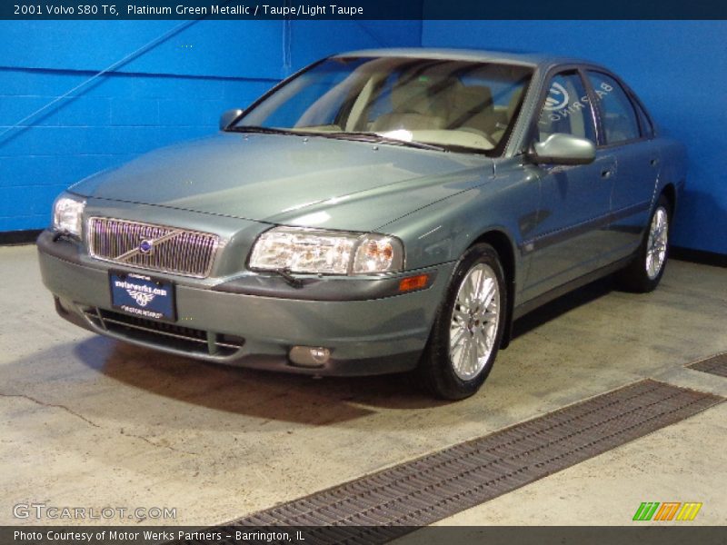 Platinum Green Metallic / Taupe/Light Taupe 2001 Volvo S80 T6