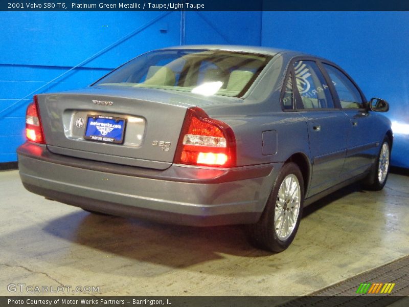 Platinum Green Metallic / Taupe/Light Taupe 2001 Volvo S80 T6