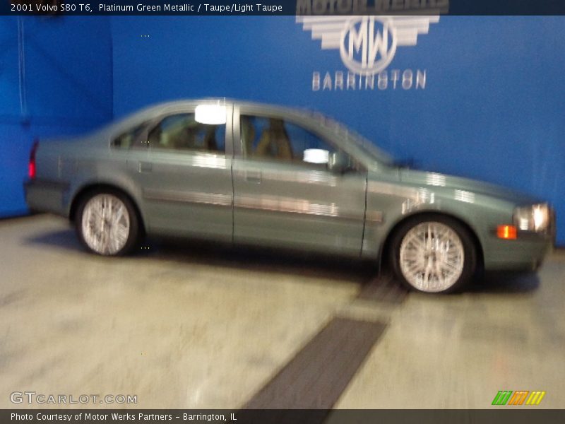 Platinum Green Metallic / Taupe/Light Taupe 2001 Volvo S80 T6