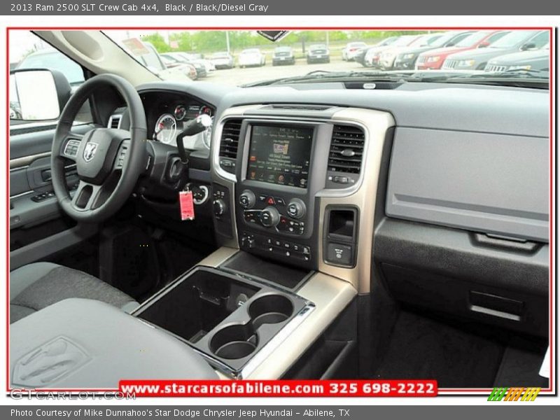 Black / Black/Diesel Gray 2013 Ram 2500 SLT Crew Cab 4x4