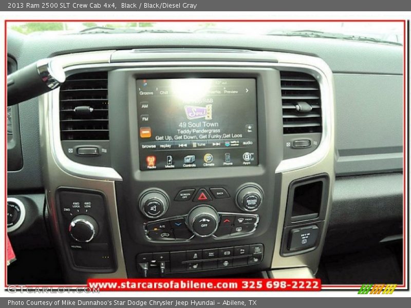 Black / Black/Diesel Gray 2013 Ram 2500 SLT Crew Cab 4x4