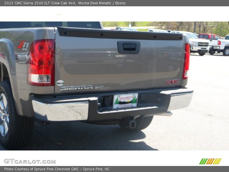 Mocha Steel Metallic / Ebony 2013 GMC Sierra 1500 SLT Crew Cab 4x4