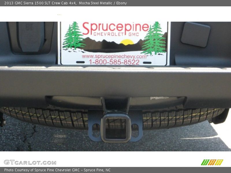 Mocha Steel Metallic / Ebony 2013 GMC Sierra 1500 SLT Crew Cab 4x4