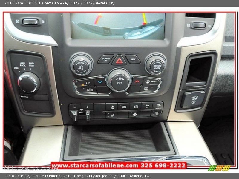 Black / Black/Diesel Gray 2013 Ram 2500 SLT Crew Cab 4x4