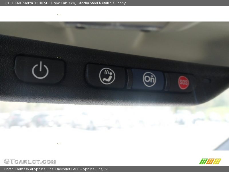 Mocha Steel Metallic / Ebony 2013 GMC Sierra 1500 SLT Crew Cab 4x4