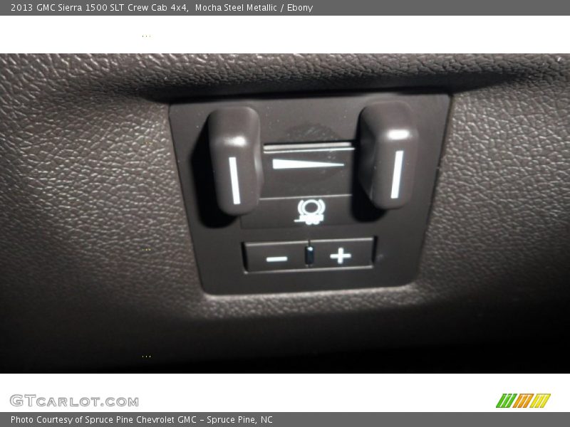 Mocha Steel Metallic / Ebony 2013 GMC Sierra 1500 SLT Crew Cab 4x4