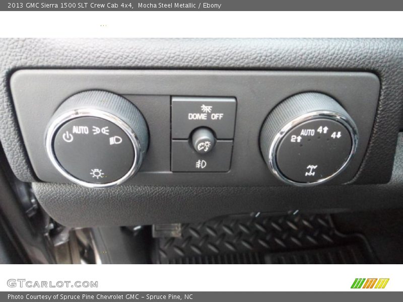 Mocha Steel Metallic / Ebony 2013 GMC Sierra 1500 SLT Crew Cab 4x4