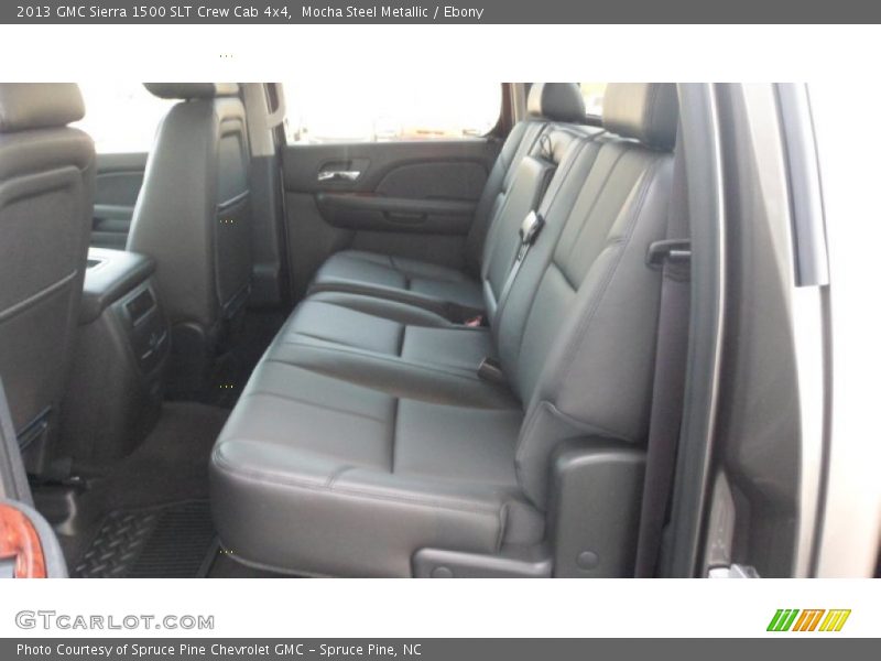 Mocha Steel Metallic / Ebony 2013 GMC Sierra 1500 SLT Crew Cab 4x4
