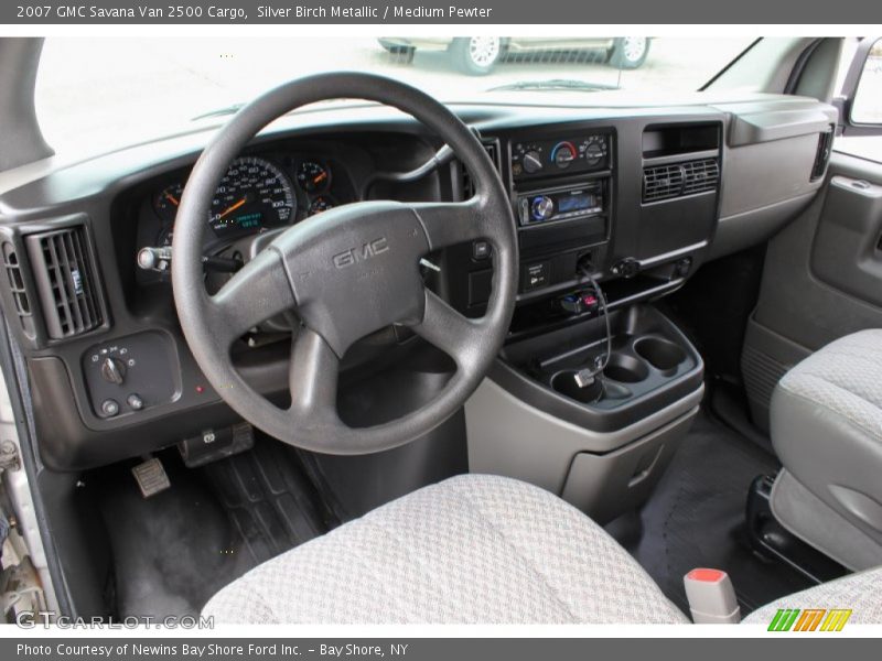  2007 Savana Van 2500 Cargo Medium Pewter Interior